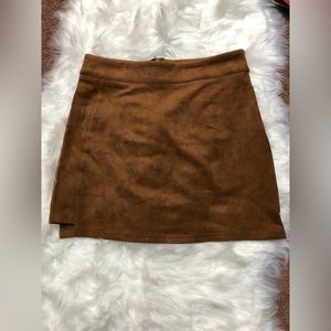 Shein Women’s mini skirt Brown